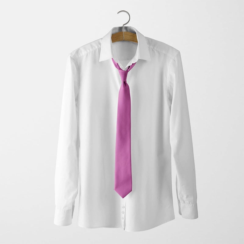 SEVENHEAD Store Solid Color Ties 3.15 Inch (8CM) for Men Pure Color Satin Neckties Formal Mens Ties Wedding Businesss - Image 2